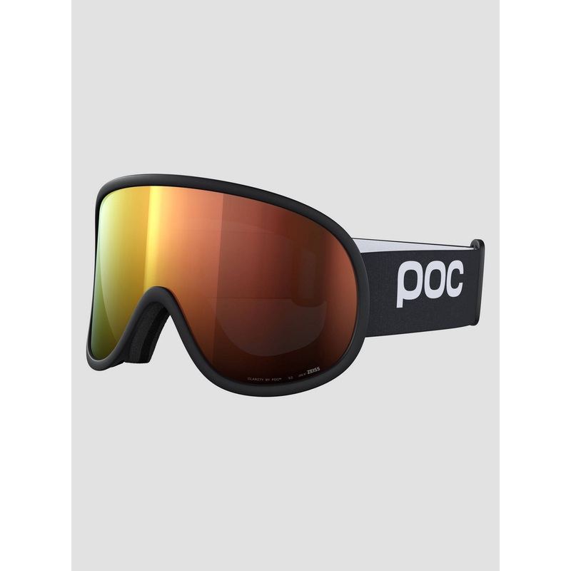 Fovea Uranium Black Goggle–Partly Sunny Orange