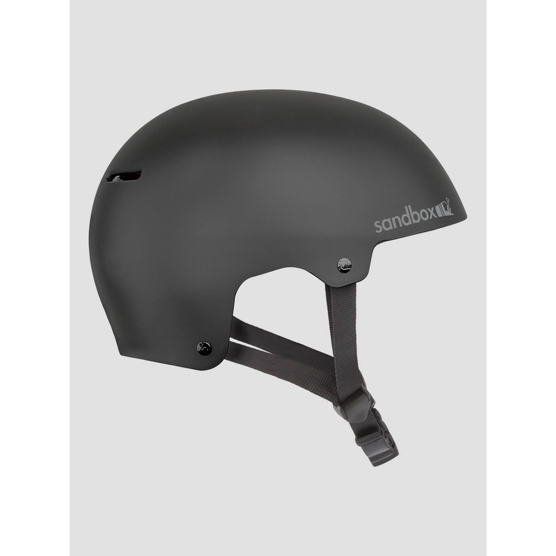 Icon Brain Bucket Helmet–black