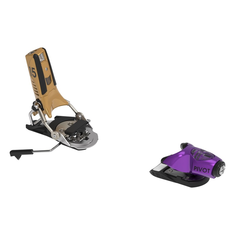 Look Pivot 2.0 15 GW Bindings with 95mm Brakes – Purple Gold