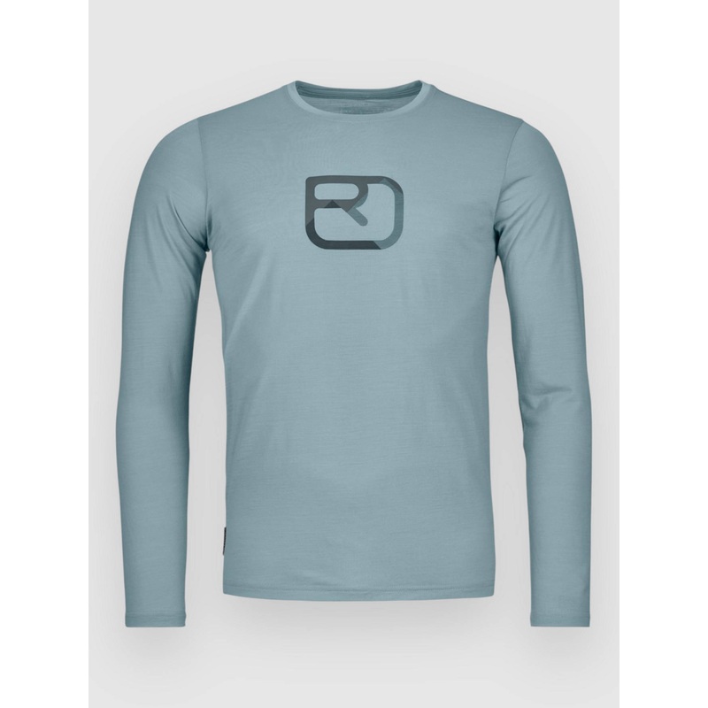 150 Cool Mtn Silhouette Base Layer Top–glacier grey