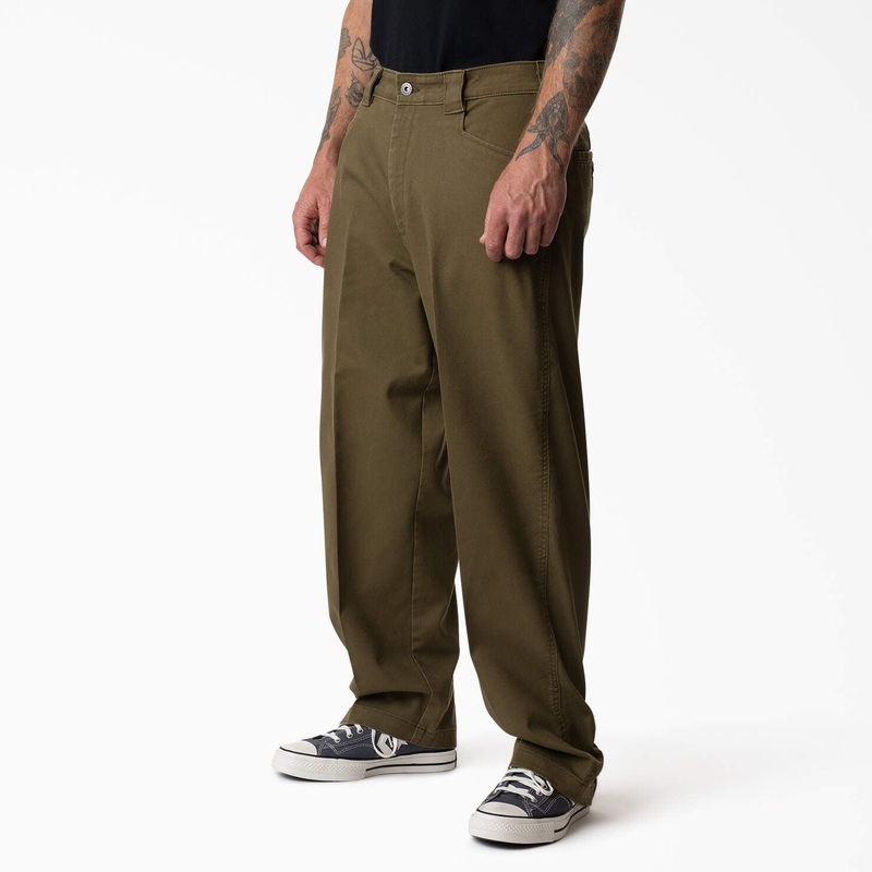 Dickies Mike Anderson Loose Fit Work Pant (Dark Olive)