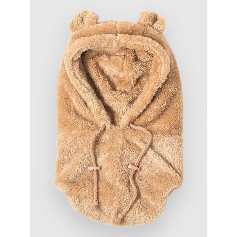 Bear Snood Hood–brown