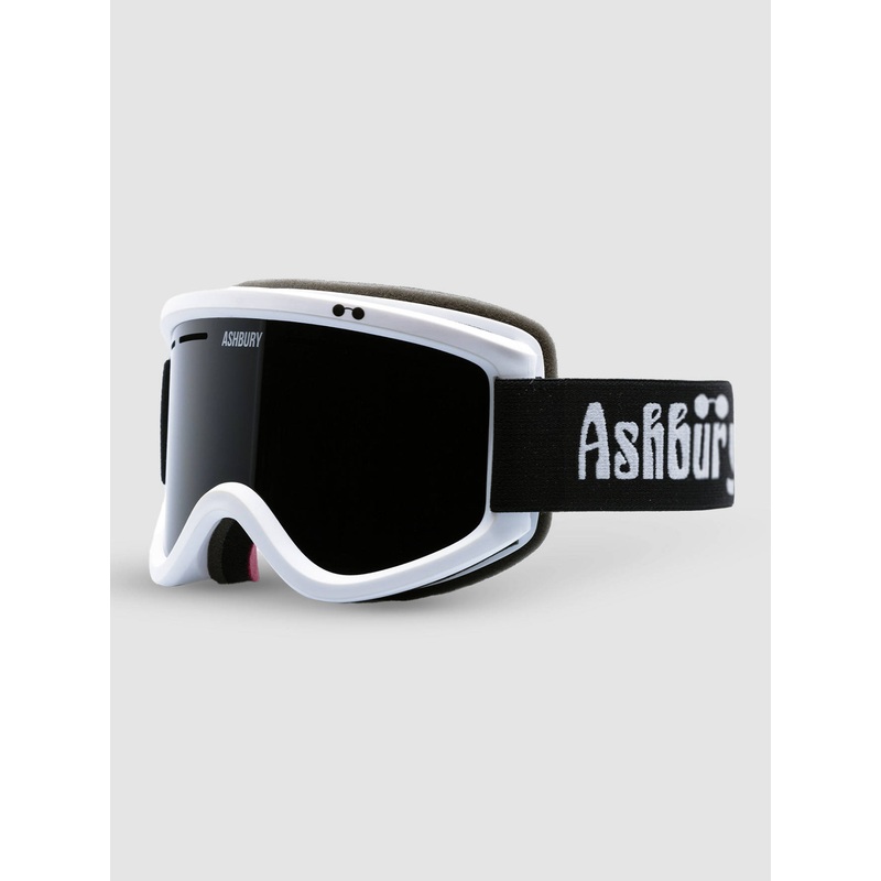 Warlock Og White +Bonus Lens Goggle–dark smoke/yellow spare
