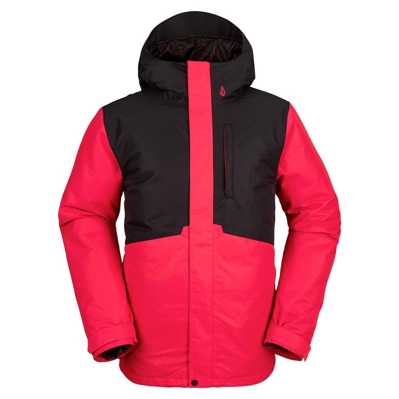 17 Forty Insulated Winter Jacket – Red Black