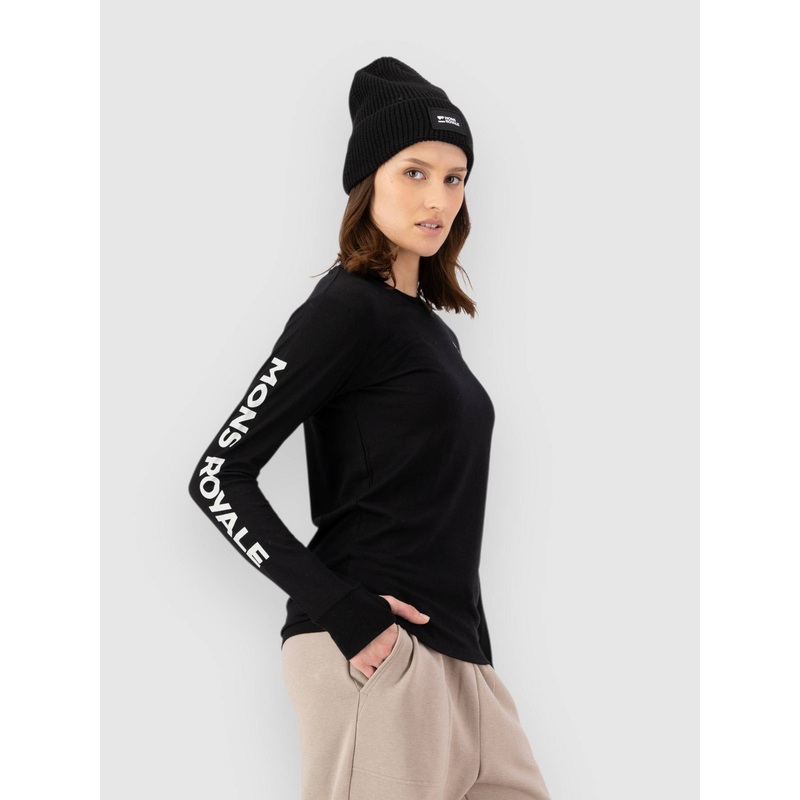 Yotei Merino Classic Base Layer Top–black