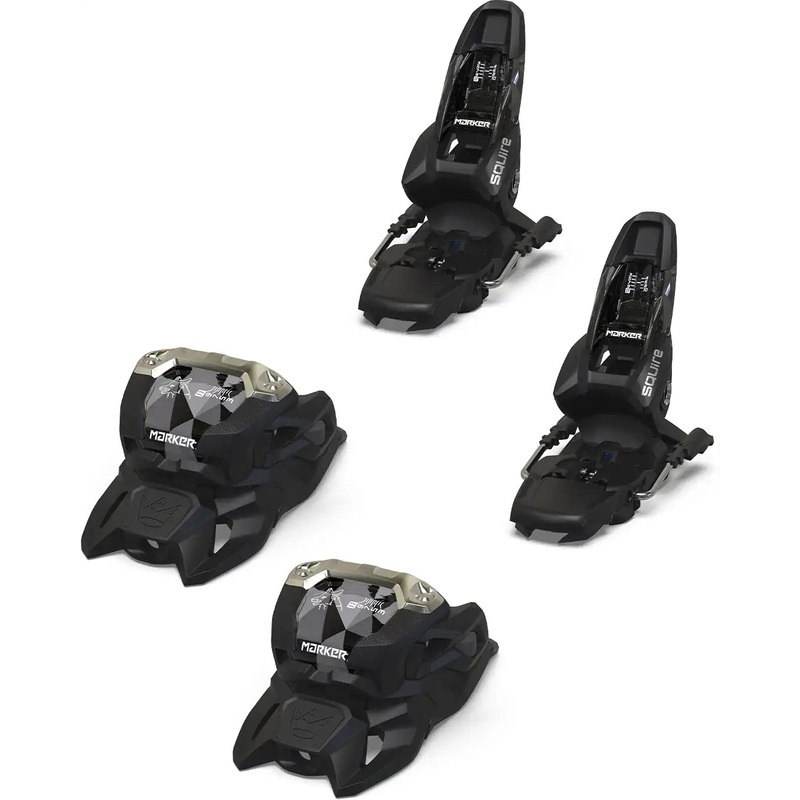 Squire 11 Ski Bindings – Black 2026