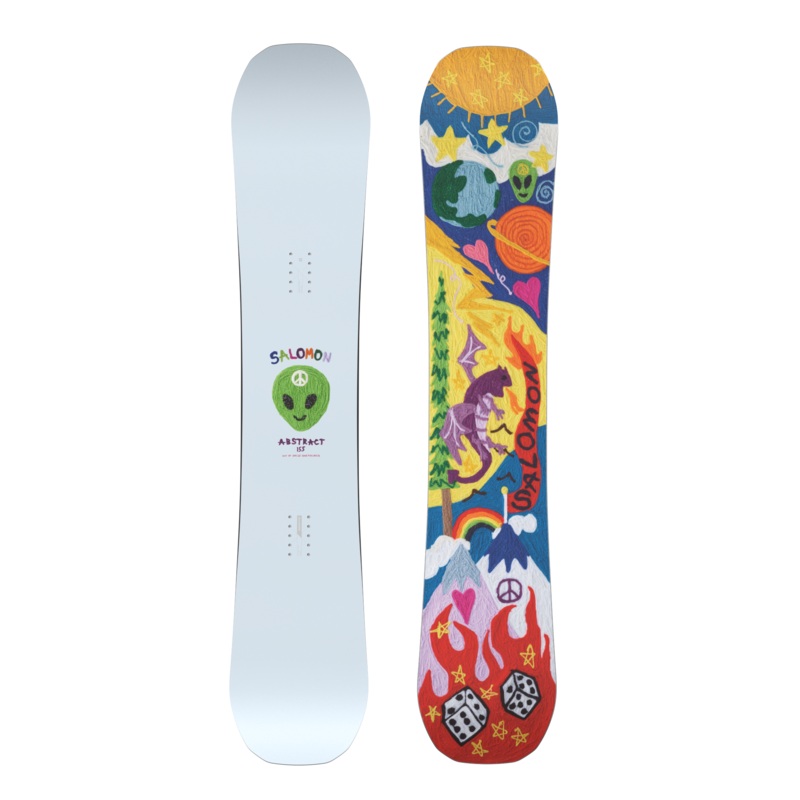 ABSTRACT SNOWBOARD