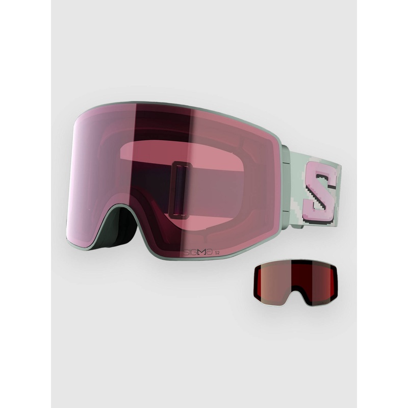 Sentry Prime Sigma Green (+Bonus Lens) Goggl–sigma iceberg green