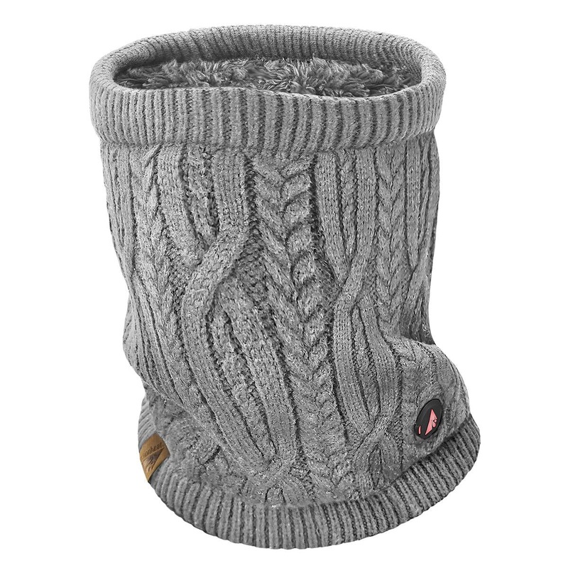 ActionHeat 5V Battery Cable Knit Heated Neck Gaiter