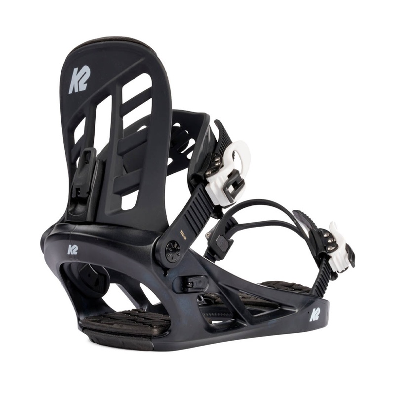 You+H Snowboard Bindings – Black 2026
