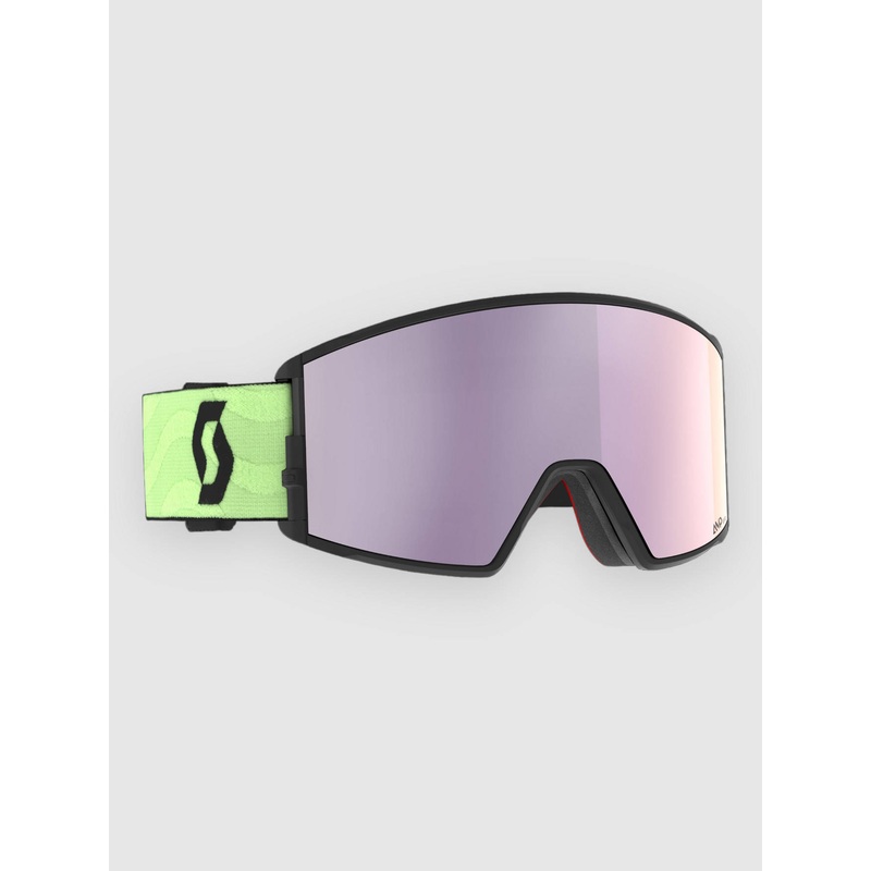React Glow Green Goggle–amp lavender chrome s3
