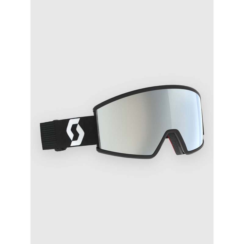 Ambit Compact Mineral Black/White Goggle–amp white chrome s2