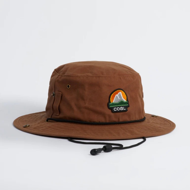 Coal The Seymour Kids Waxed Canvas Boonie Hat