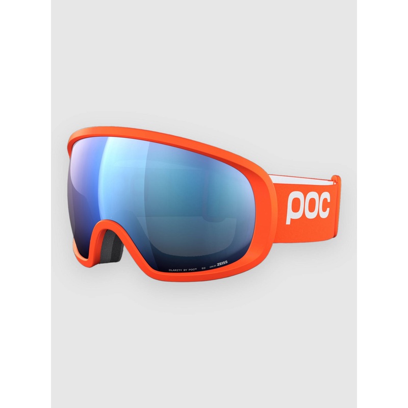 Fovea Zink Orange Goggle–partly sunny blue
