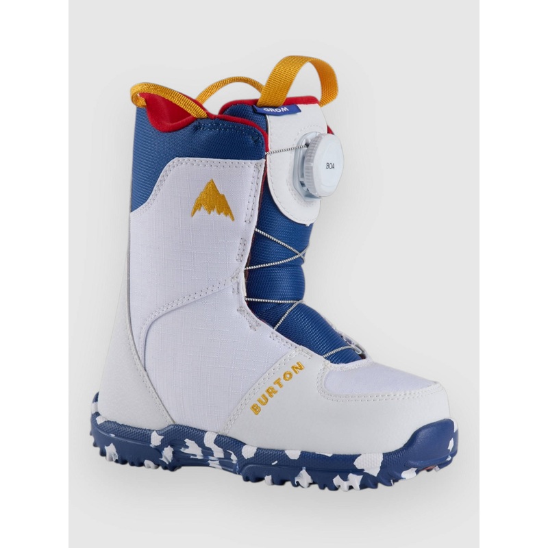 Grom BOA 2026 Kids Snowboard Boots–white