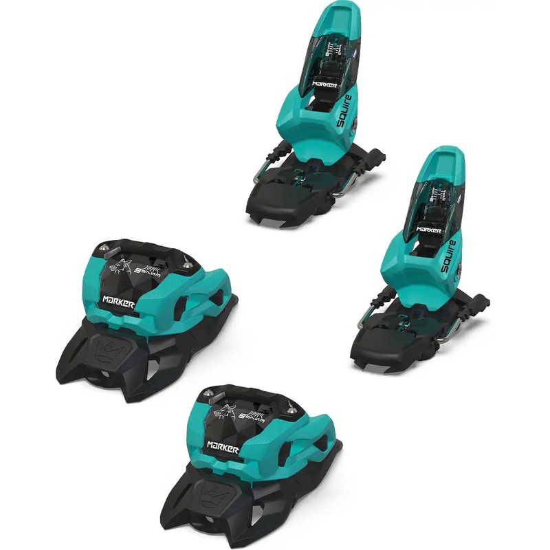 Squire 11 Id Ski Bindings – Black/Teal 2026