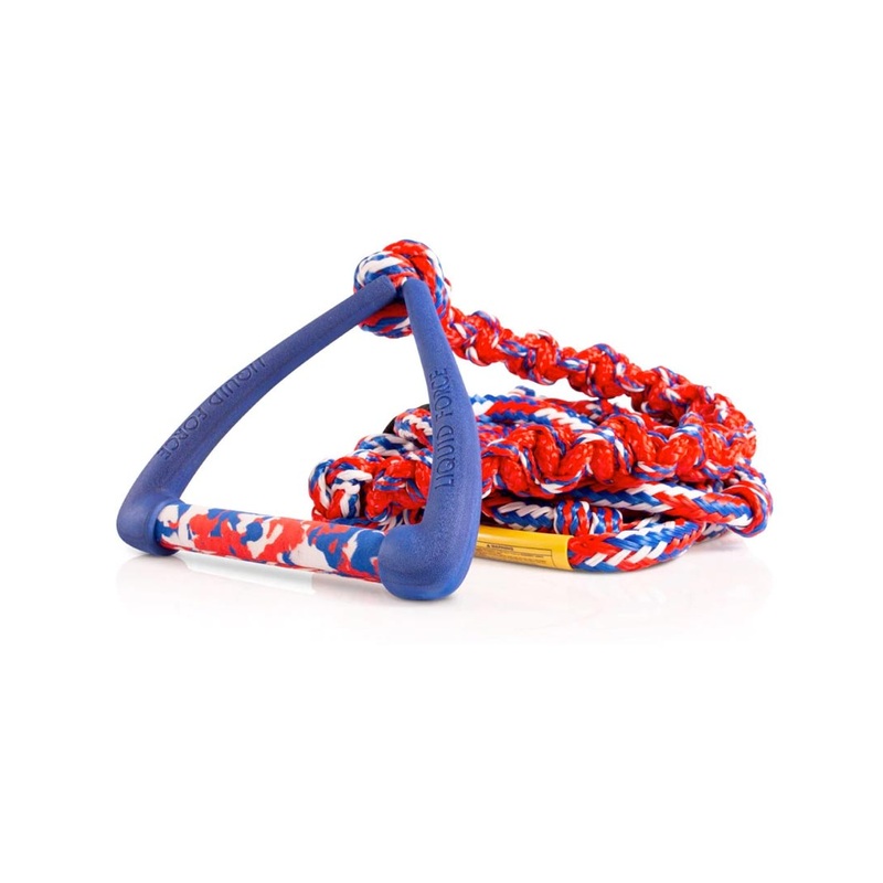Surf Dlx Coil 9″ Handle Tow Rope – America