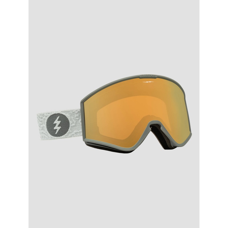 EK1 Flood Smoke+Bonus Lens Goggle–gold chrome