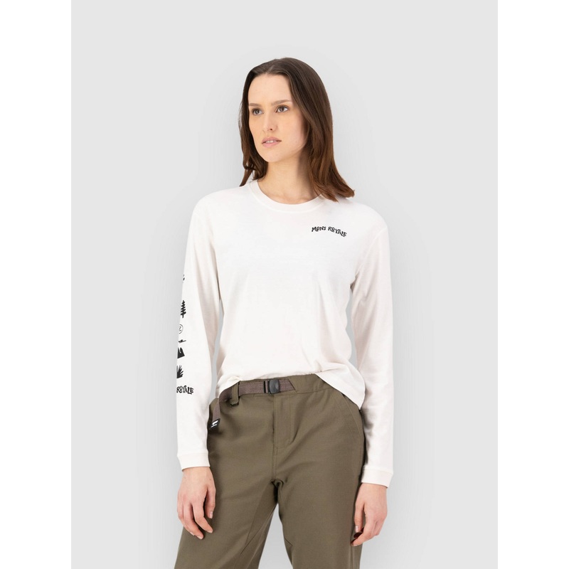 Yonder Merino Organic Cotton Base Layer Top–vintage white