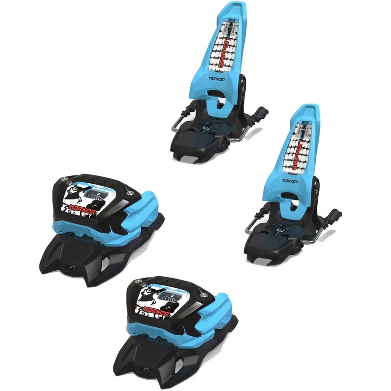 Griffon 13 Ski Bindings – Black/Light Blue 2026