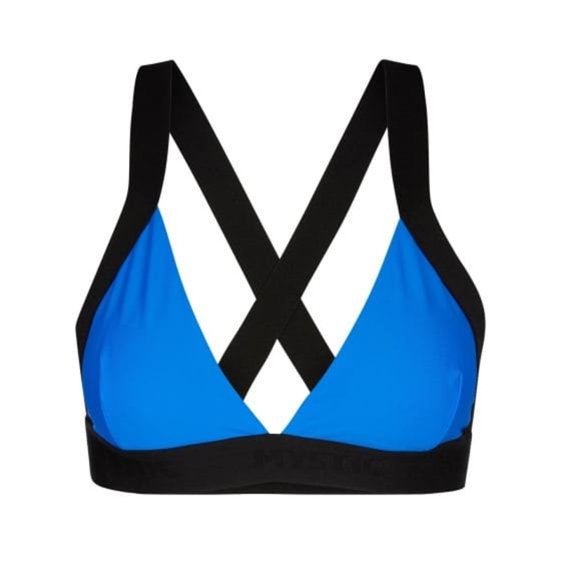Mystic Cross Bikini Top (Flash Blue) Size 36