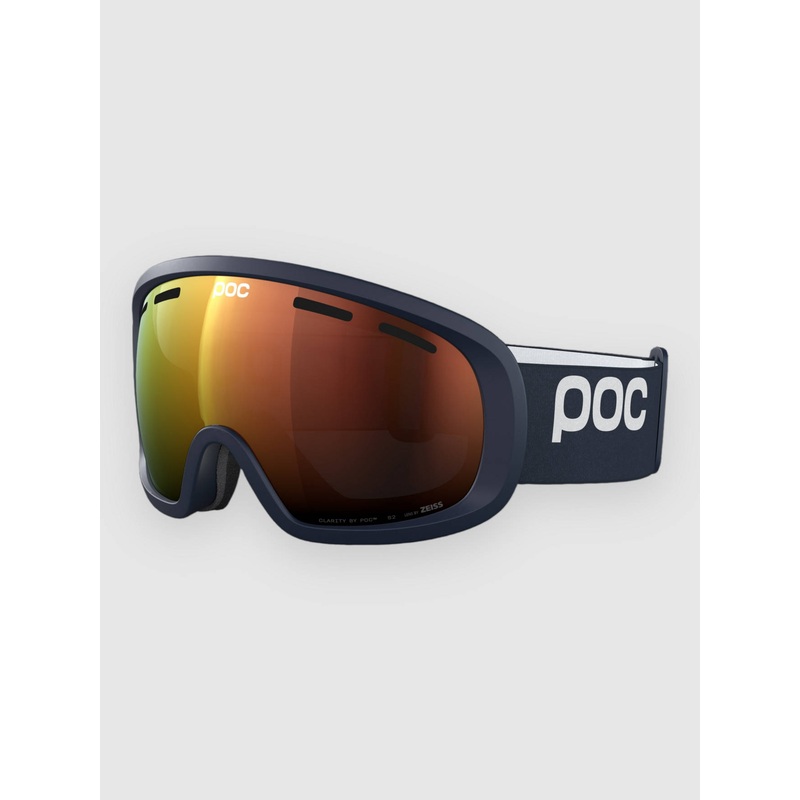 Fovea Mid Apatite Navy Goggle–partly sunny orange
