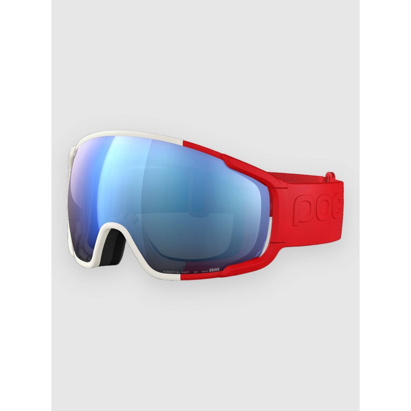 Zonula Rouge/Blanc Goggle–partly sunny blue
