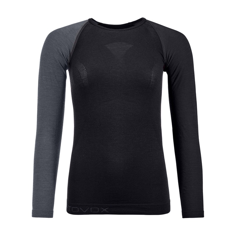 120 Comp Light Base Layer Top–black raven_1