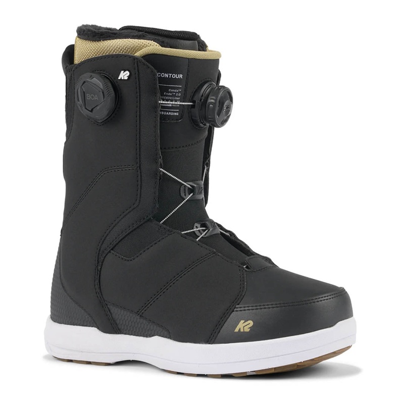 Contour Women’s Snowboard Boots – Black 2025