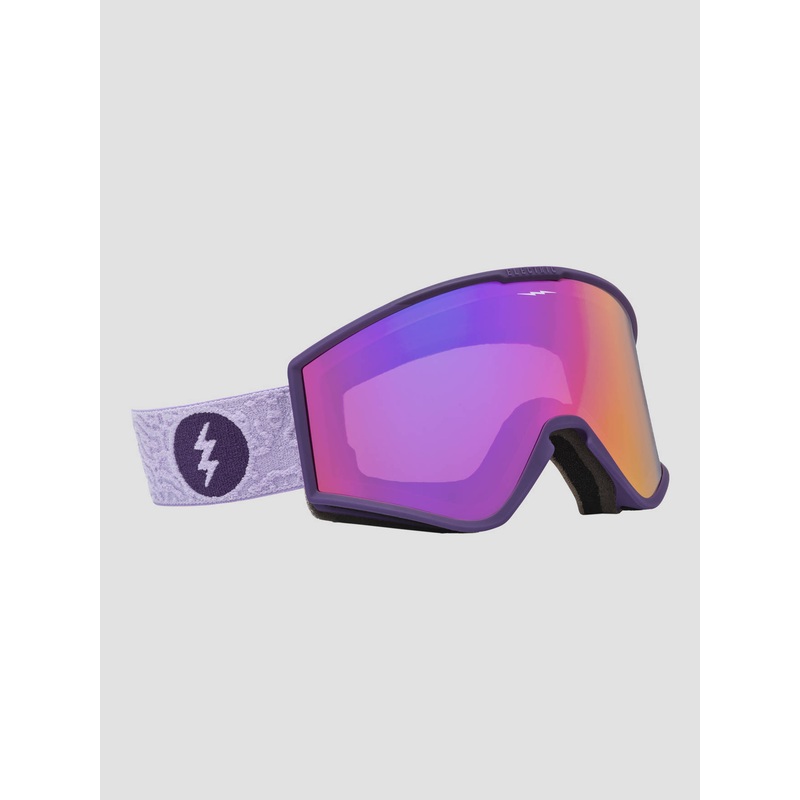 EK1.S Flood Purple+Bonus Lens Goggle–purple chrome