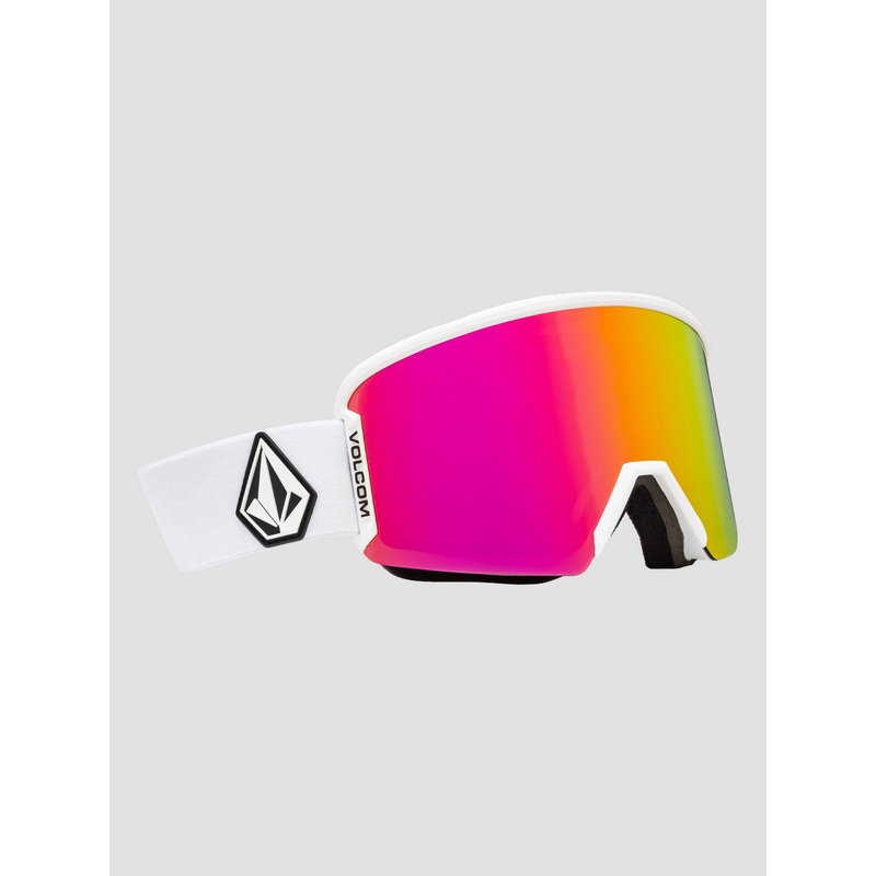Garden 2 Matte Wht Goggle–pink chrome