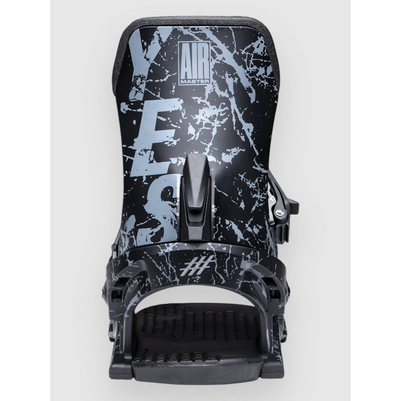 Airmaster 2026 Snowboard Bindings–splatter grey
