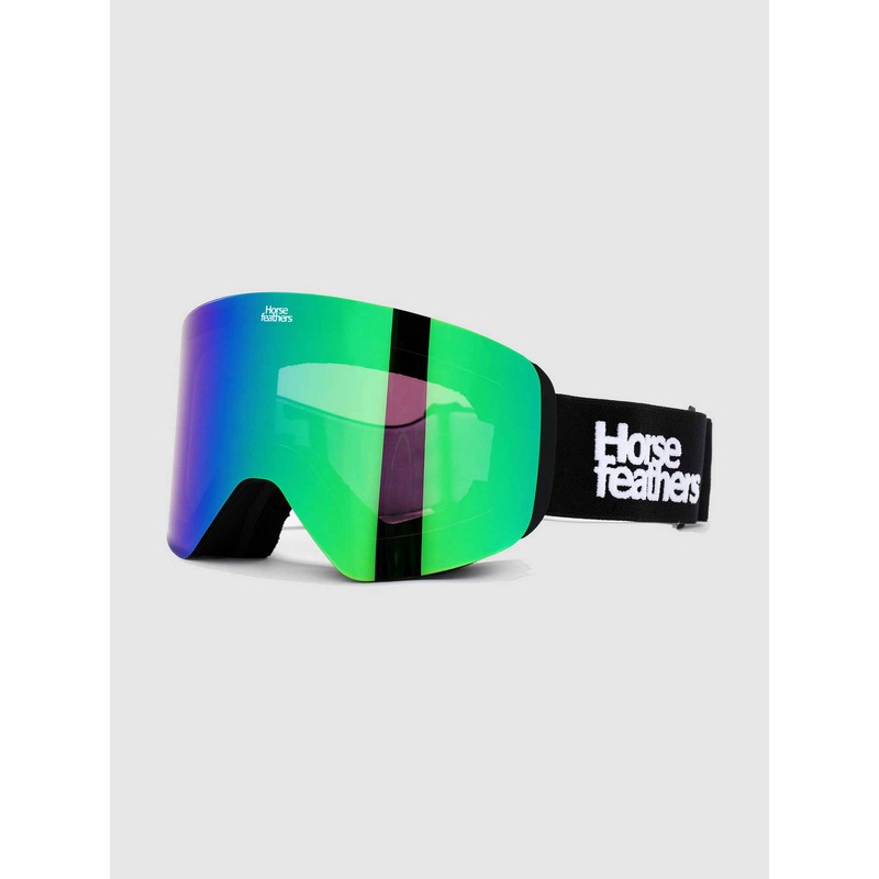 Colt Black + Bonus Lens Goggle–mirror green
