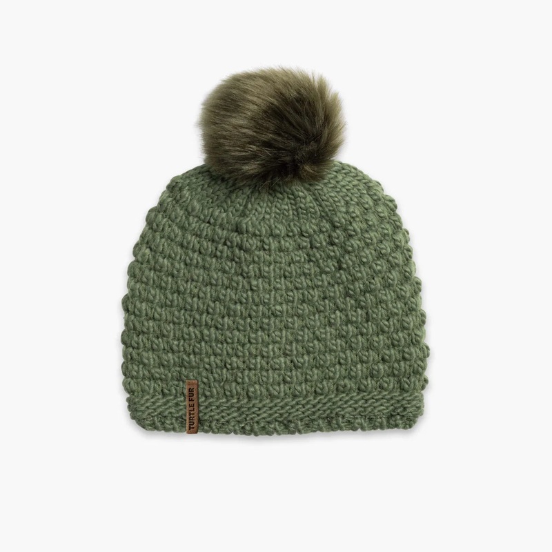 Turtel Fur Snowfall Beanie