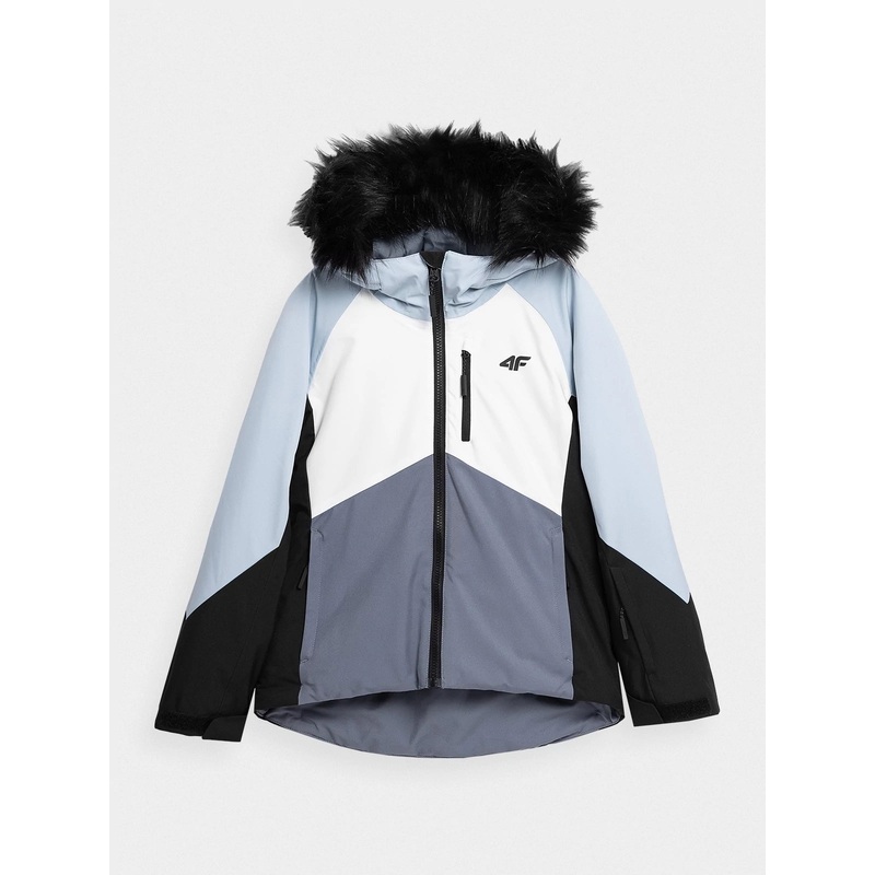 4F JR GIRL’S JACKET WITH FUR – JKUDN003