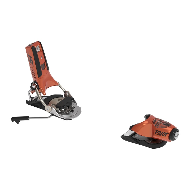 Look  Pivot 2.0 15 GW Bindings with 95mm Brakes – Orange Metal