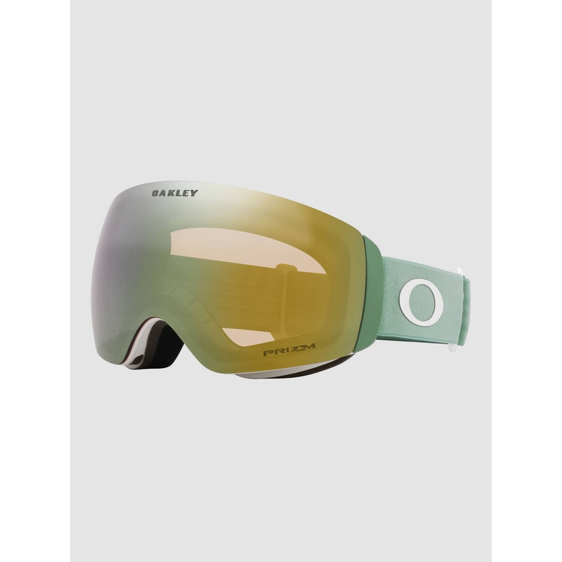 Flight Deck M Matte Jade Goggle–prizm sage gold iridium