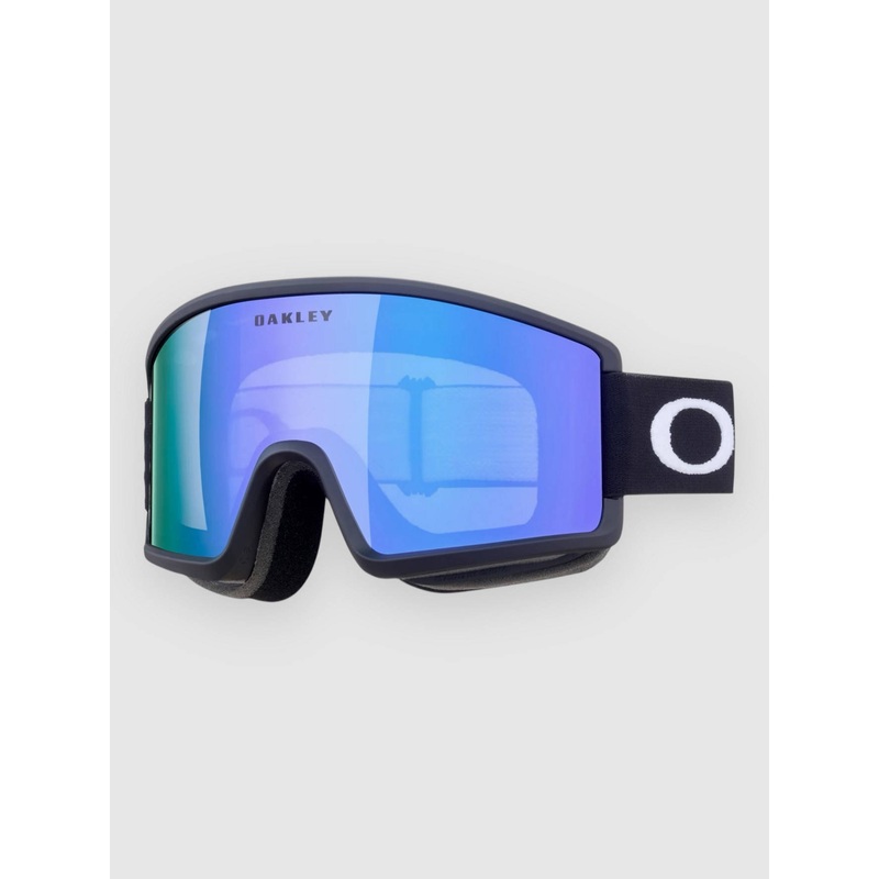 Target Line M Matte Black Goggle–violet iridium