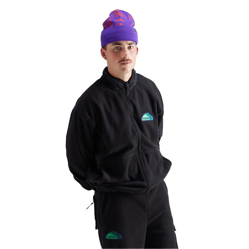 Yuki Threads Eddie Fleece – Black