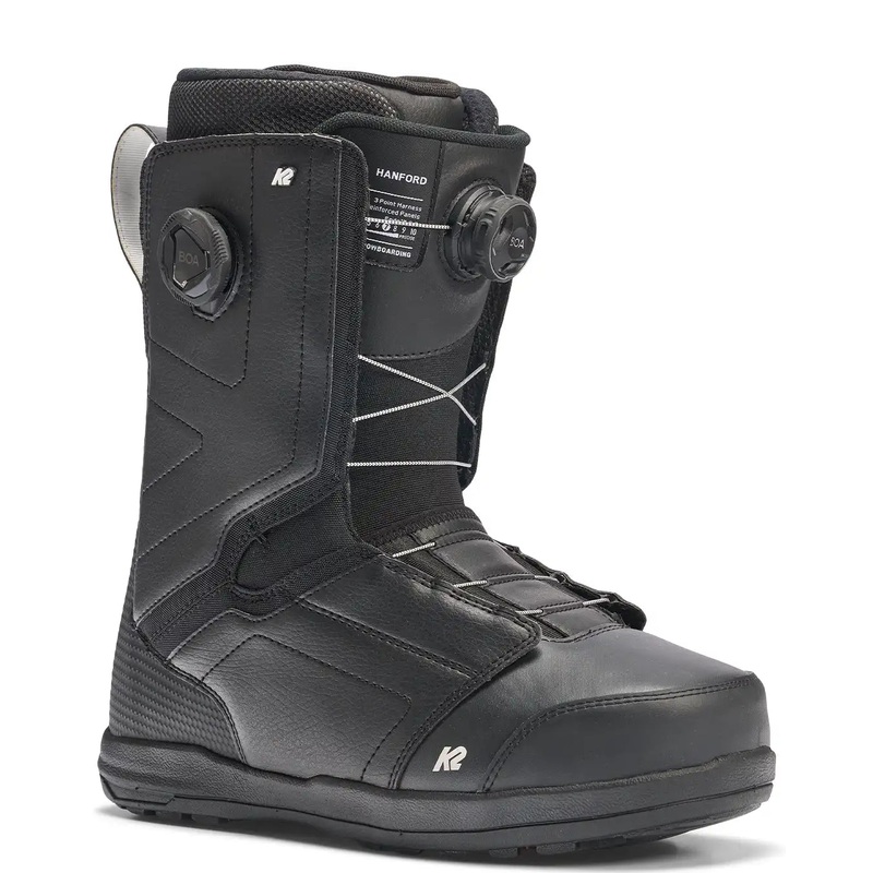 Hanford Snowboard Boots – Black 2026