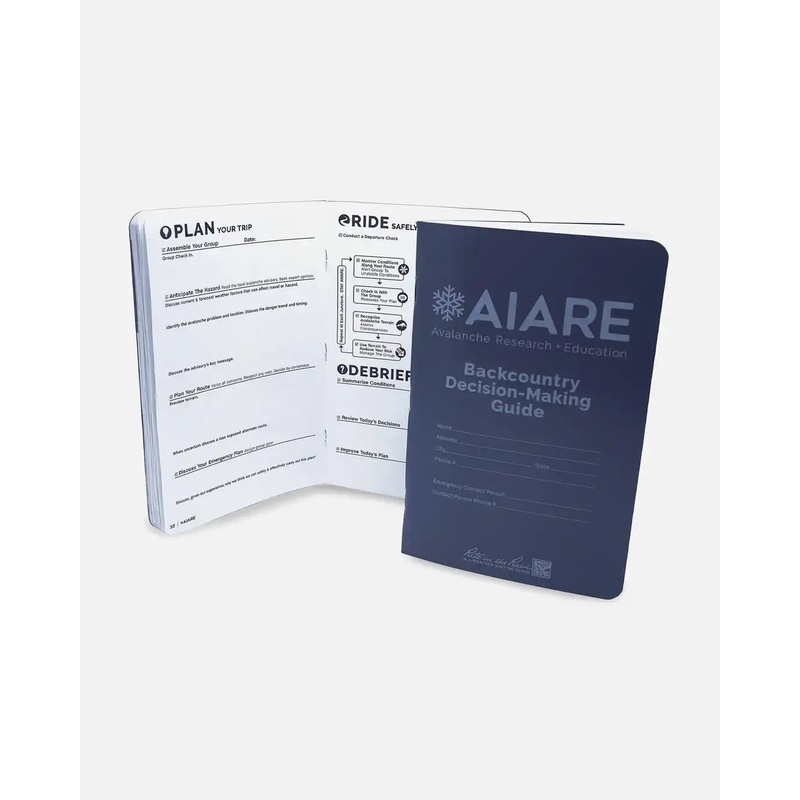 AIARE Backcountry Decision-Making Guide Field Book