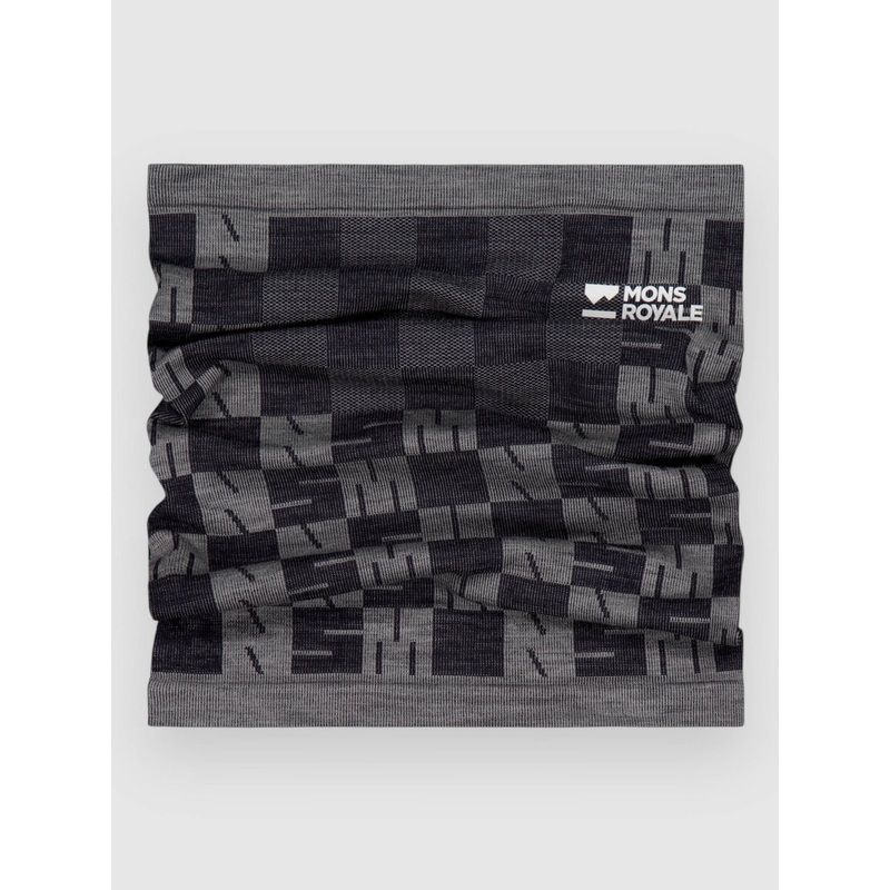 Ascender Merino Neck Warmer–dried sage/black