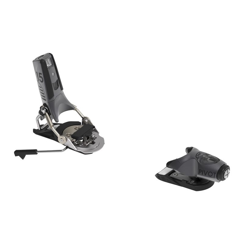 Look Pivot 2.0 15 GW Bindings with 105mm Brakes – Black Metal