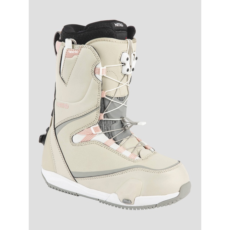 Cave TLS Step On 2024 Snowboard Boots–sand/rose