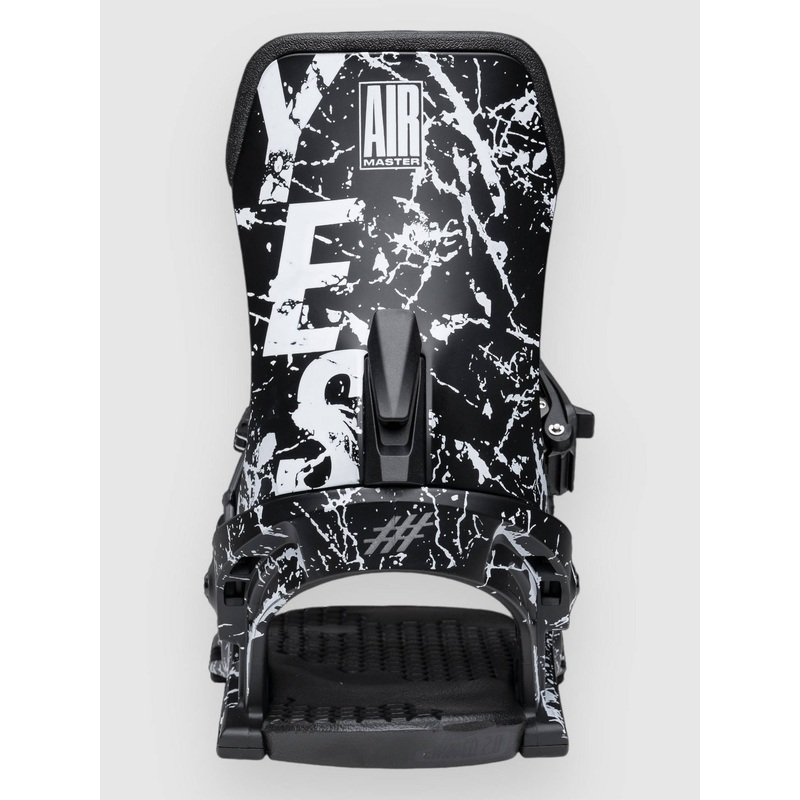 Airmaster 2026 Snowboard Bindings–splatter white