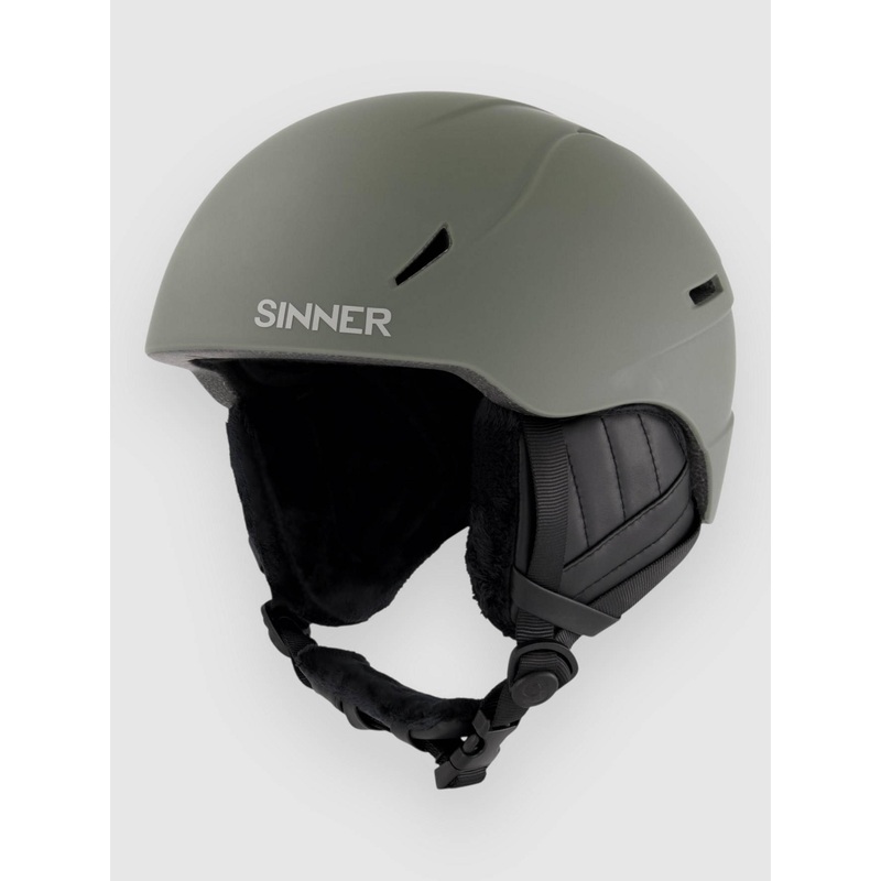 Crest Helmet–matte moss green