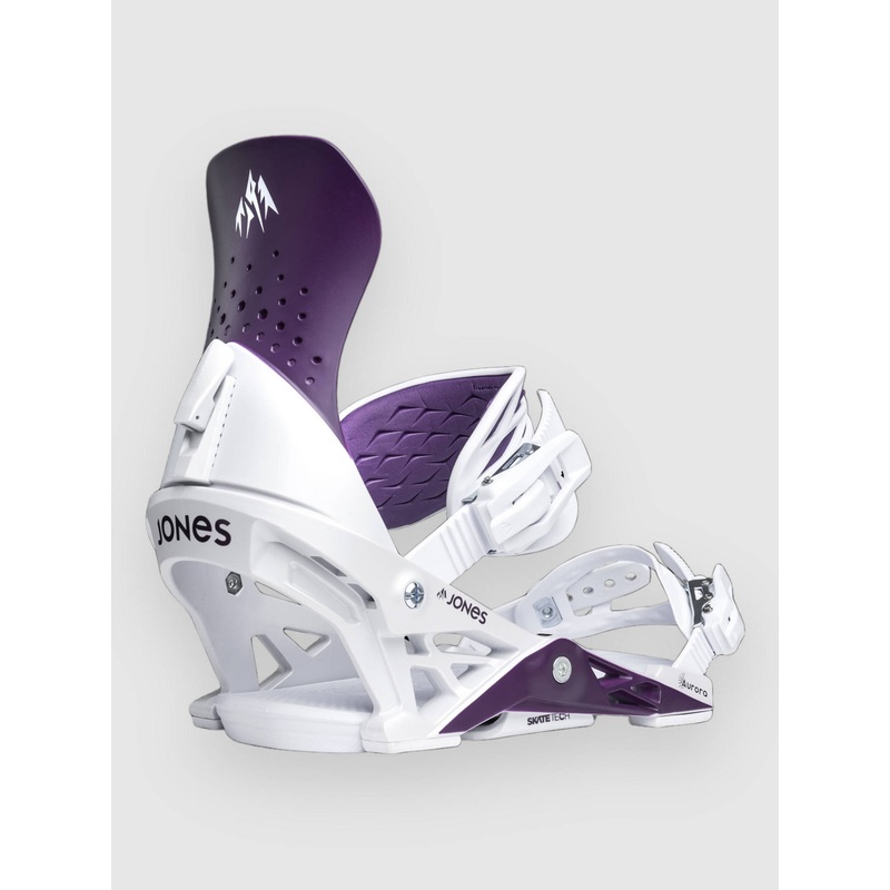 Aurora 2026 Snowboard Bindings–deep purple white