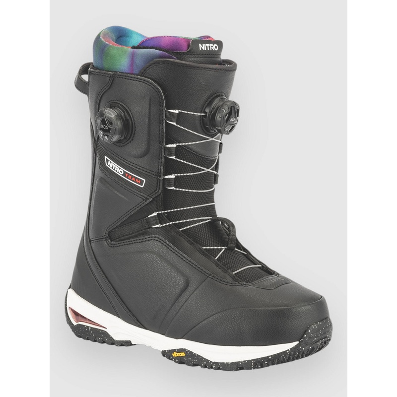 Team BOA 2026 Snowboard Boots–black/tie dye