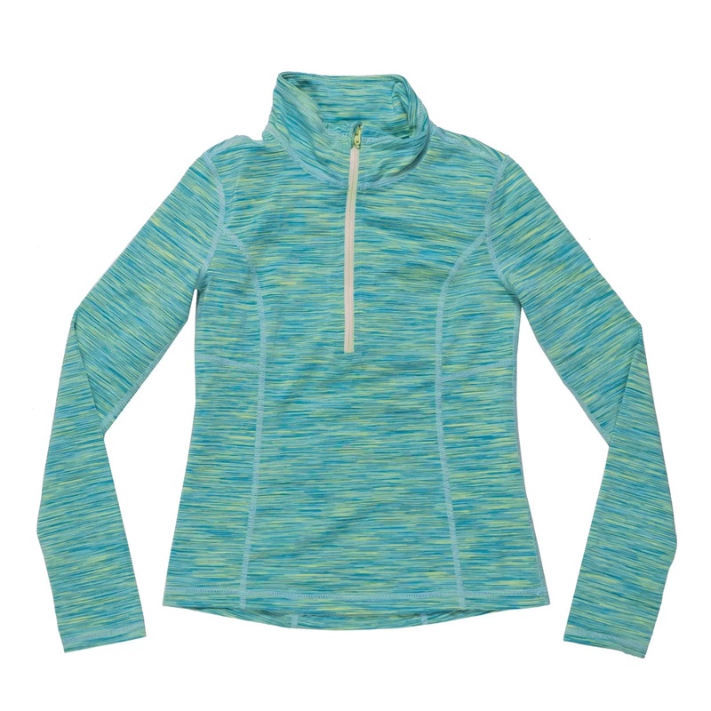 Zella Striped 1/4 Zip Pullover Shirt – Girls’