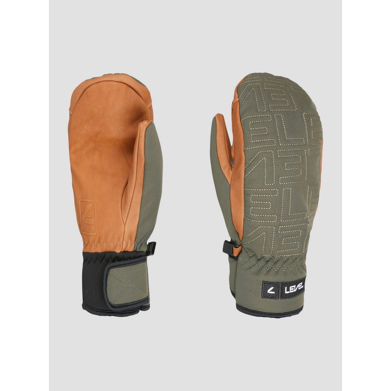 Vertigo Mittens–olive green